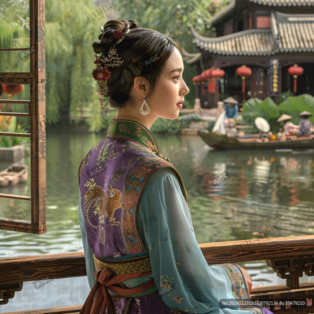 游船古装