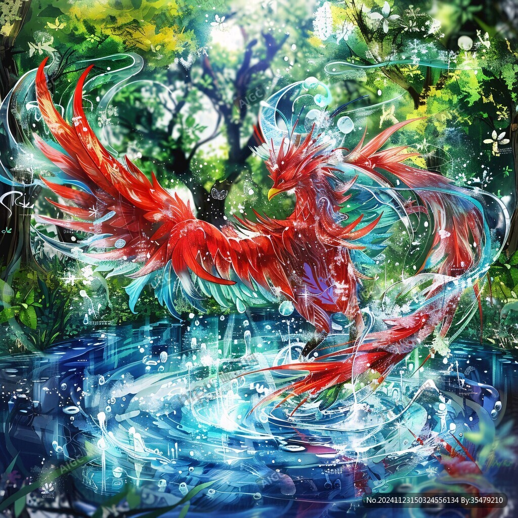 四大神兽朱雀