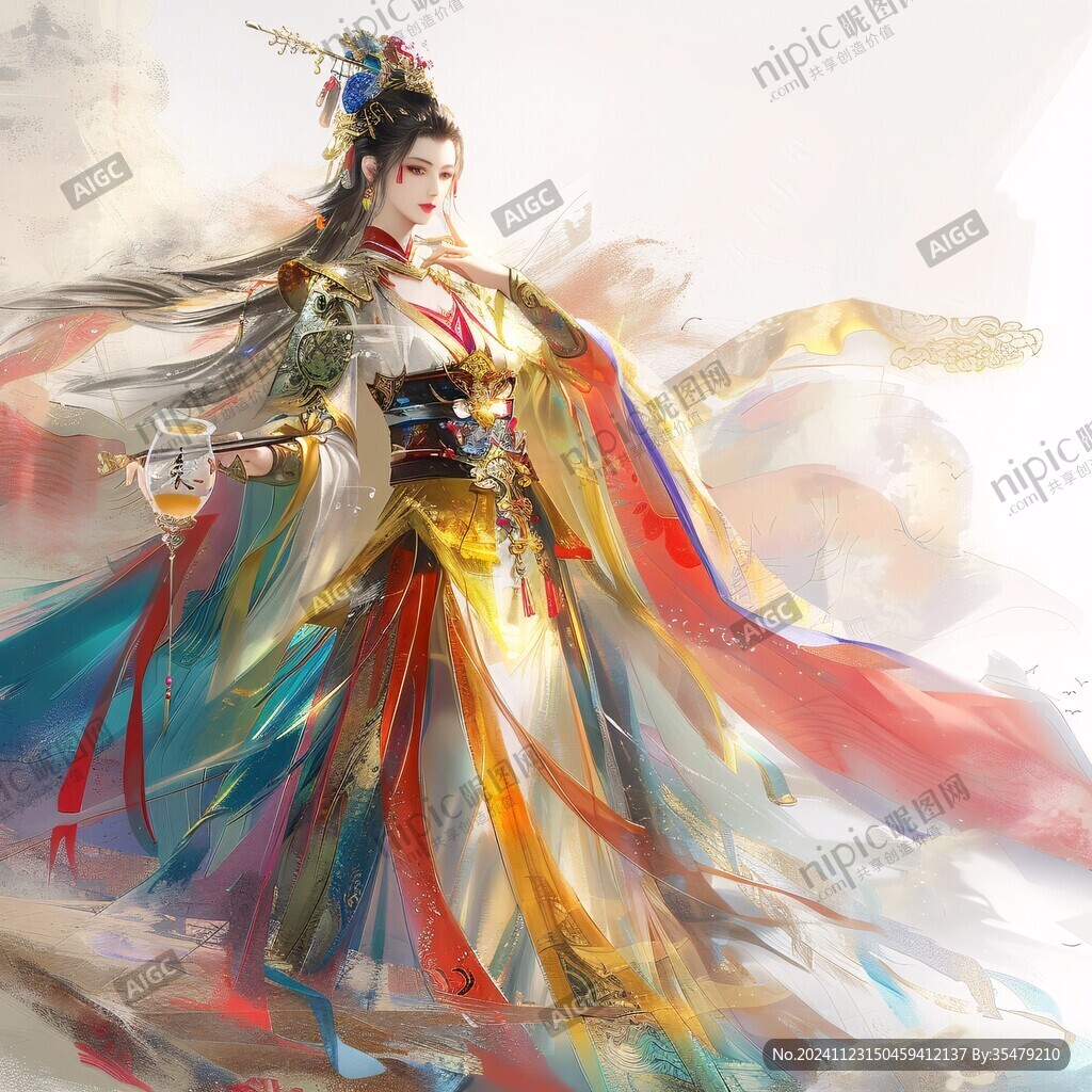 画意虞姬