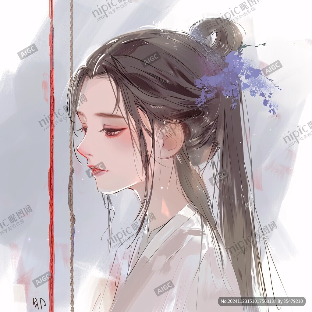 板绘人像