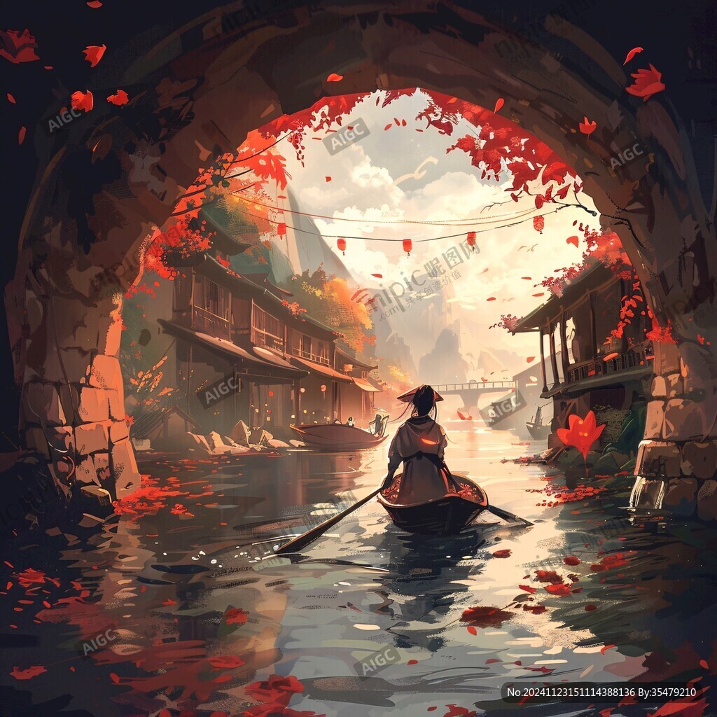 奈何桥插画