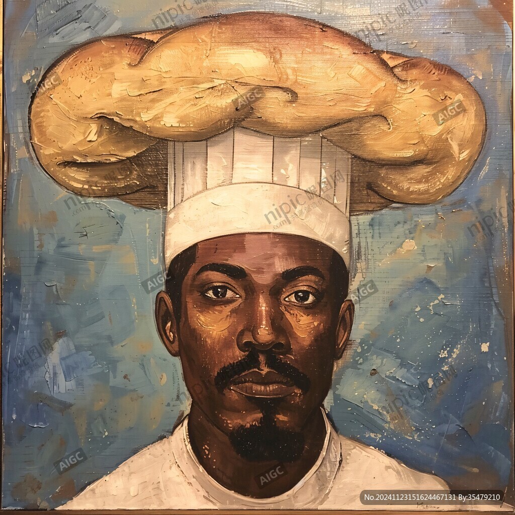 面食制作壁画