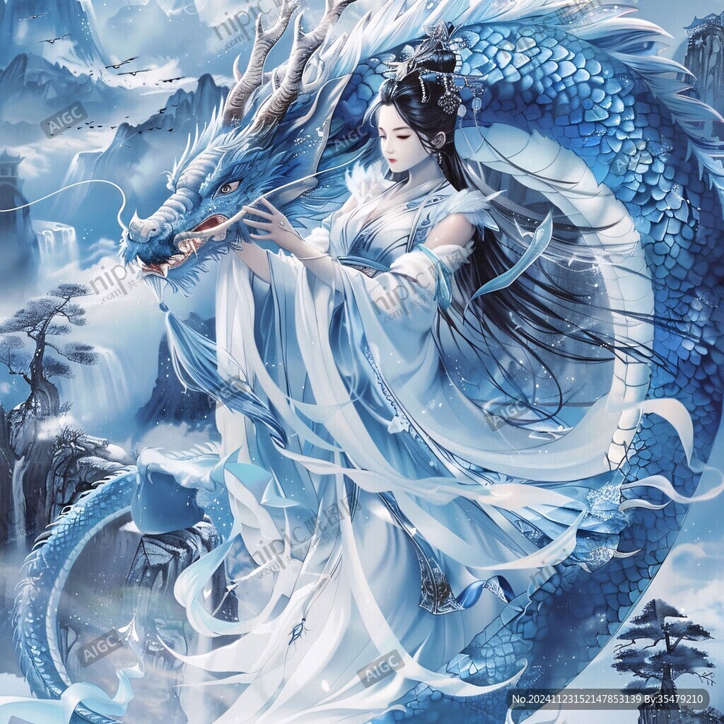 古风龙女ip