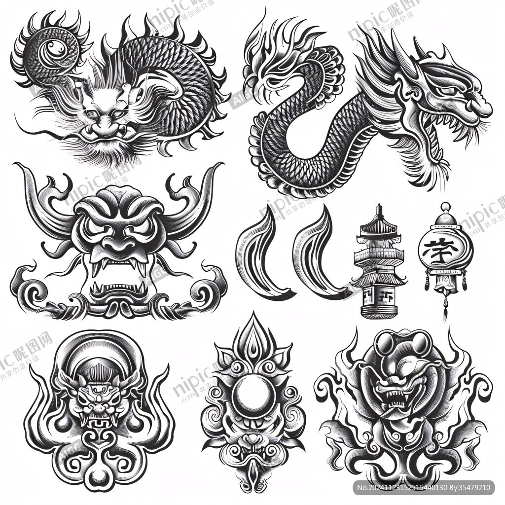 龙纹大全