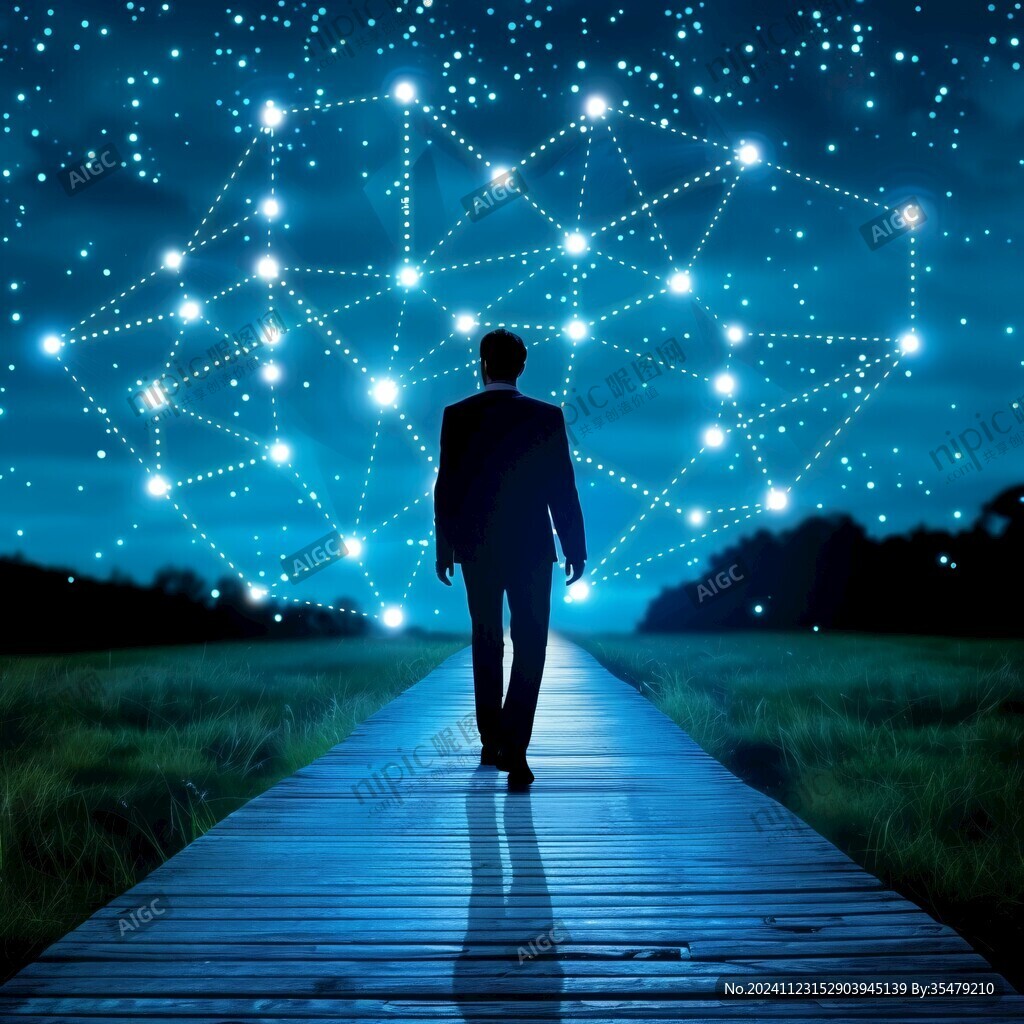 虚拟现实通讯概念网络