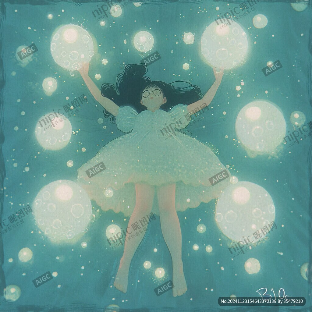 梦幻儿插插画