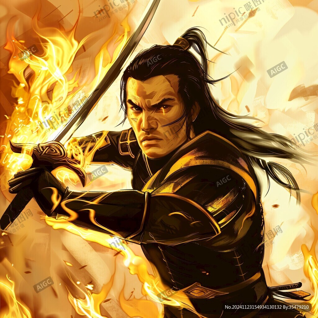 武艺插画