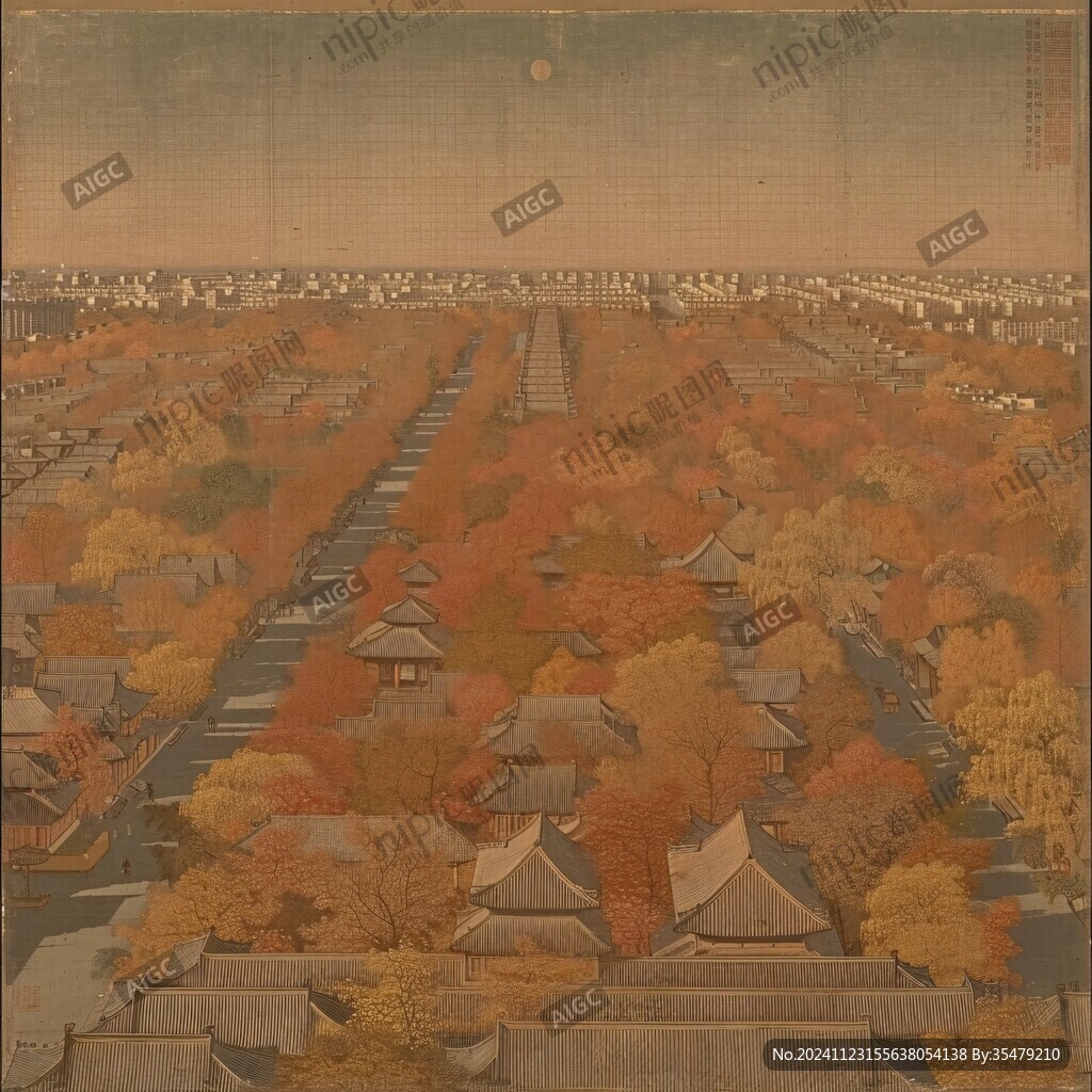 西京四条夕凉图