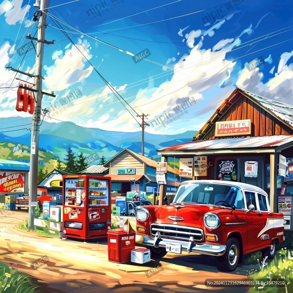 复古怀旧小卖部