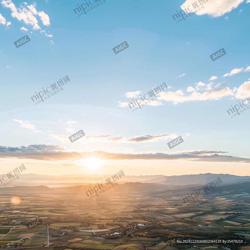 草原喇嘛山日出