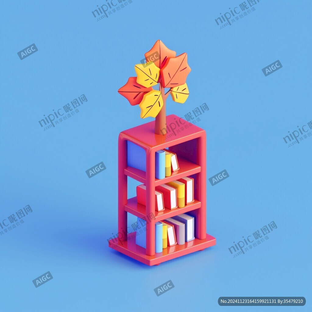 校园阅读立体小品