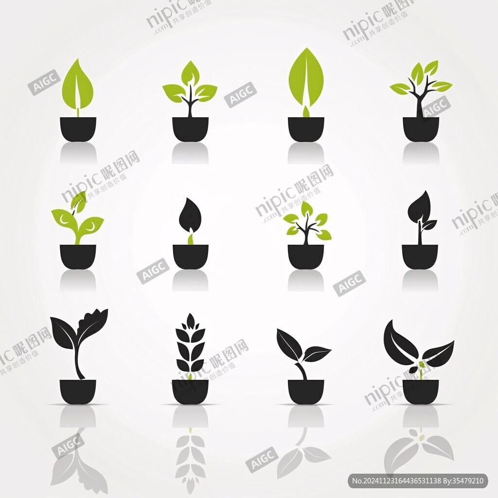 植物发芽图标