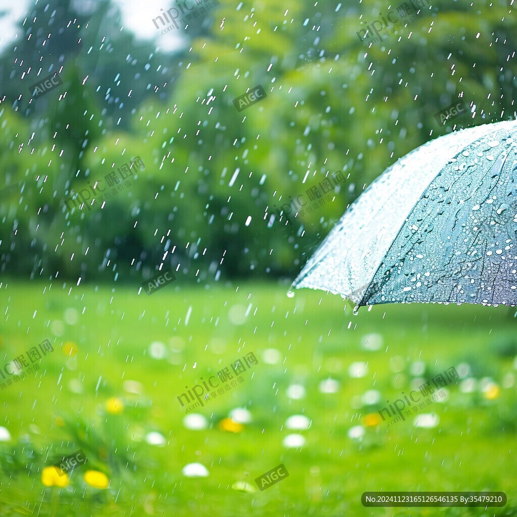 唯美雨中游
