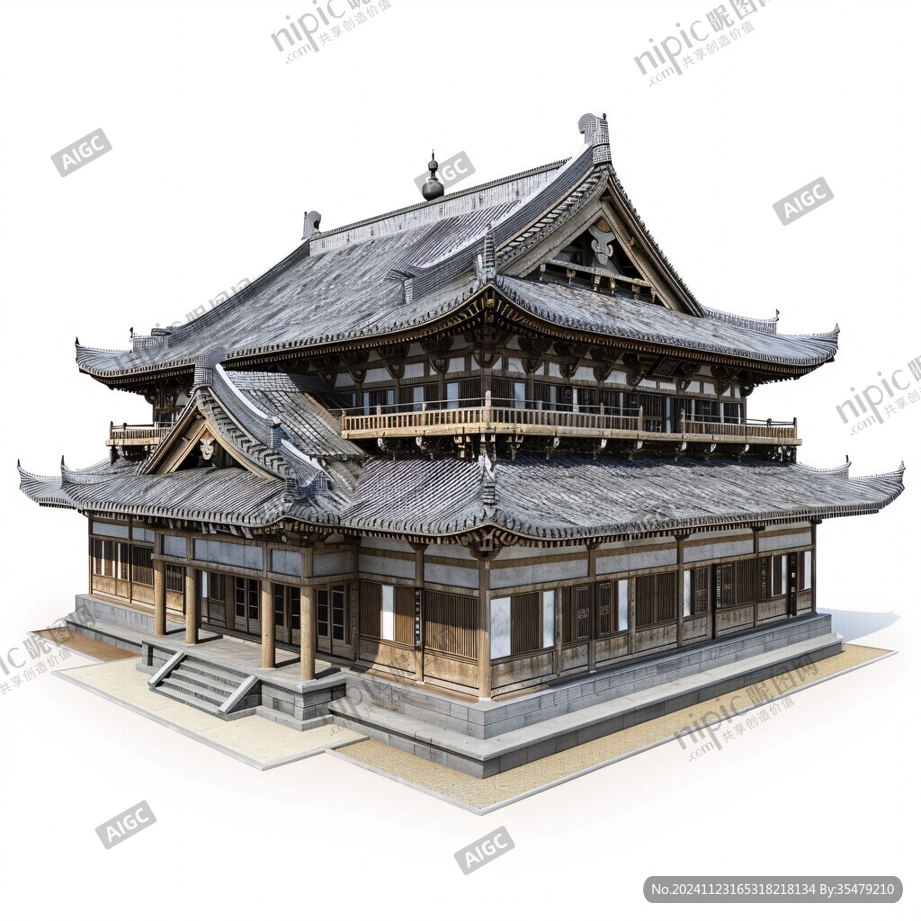 大雄宝殿模型