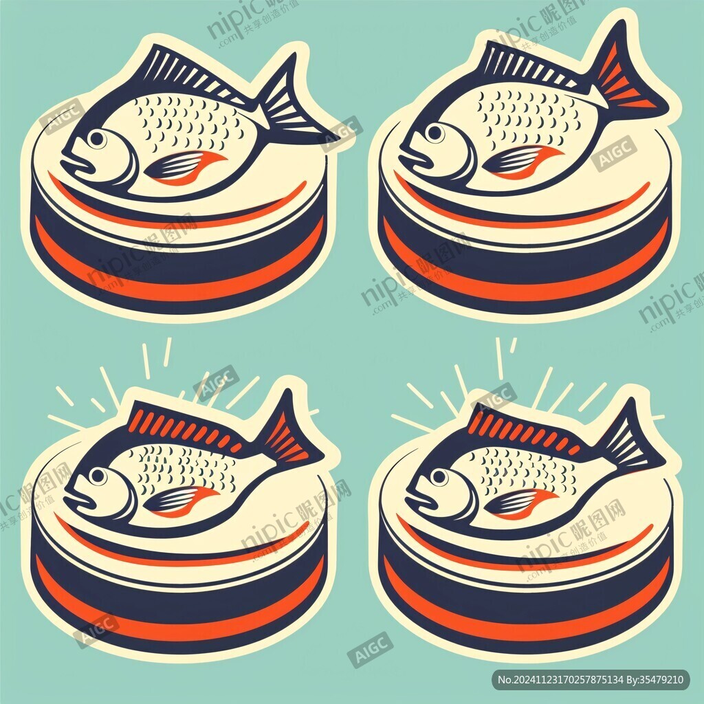 鱼食标签
