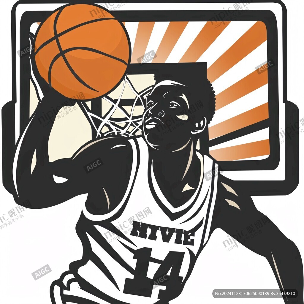 nba插画