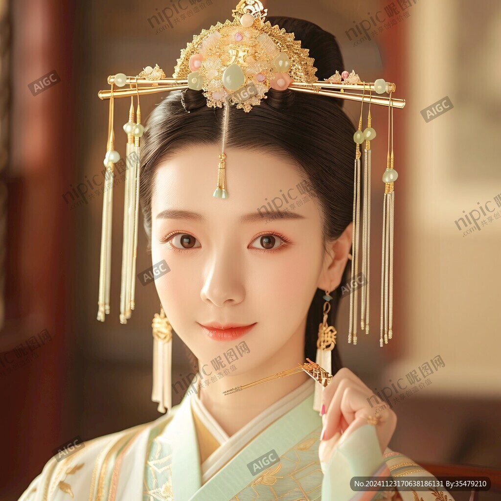 汉服秀禾装饰