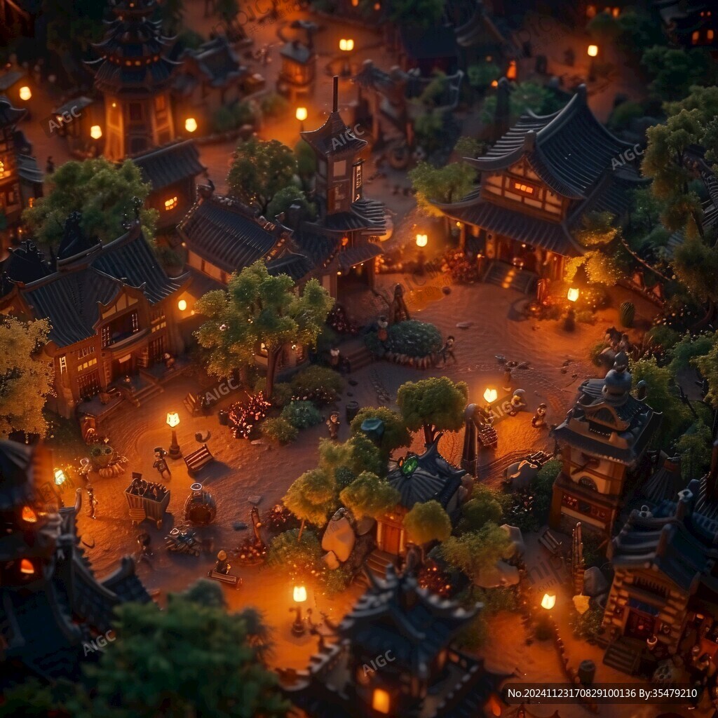 微缩蜀景