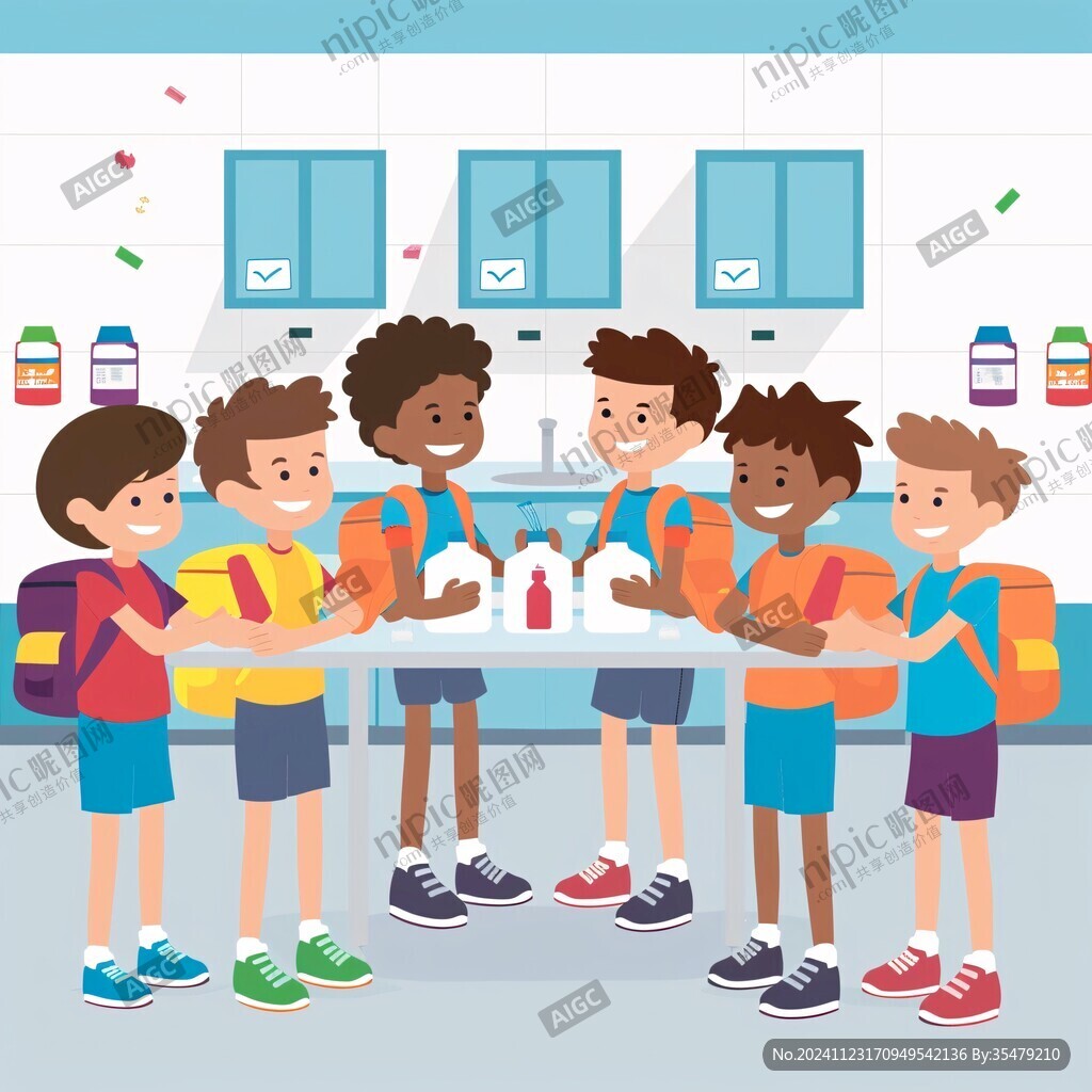 学生洗手法
