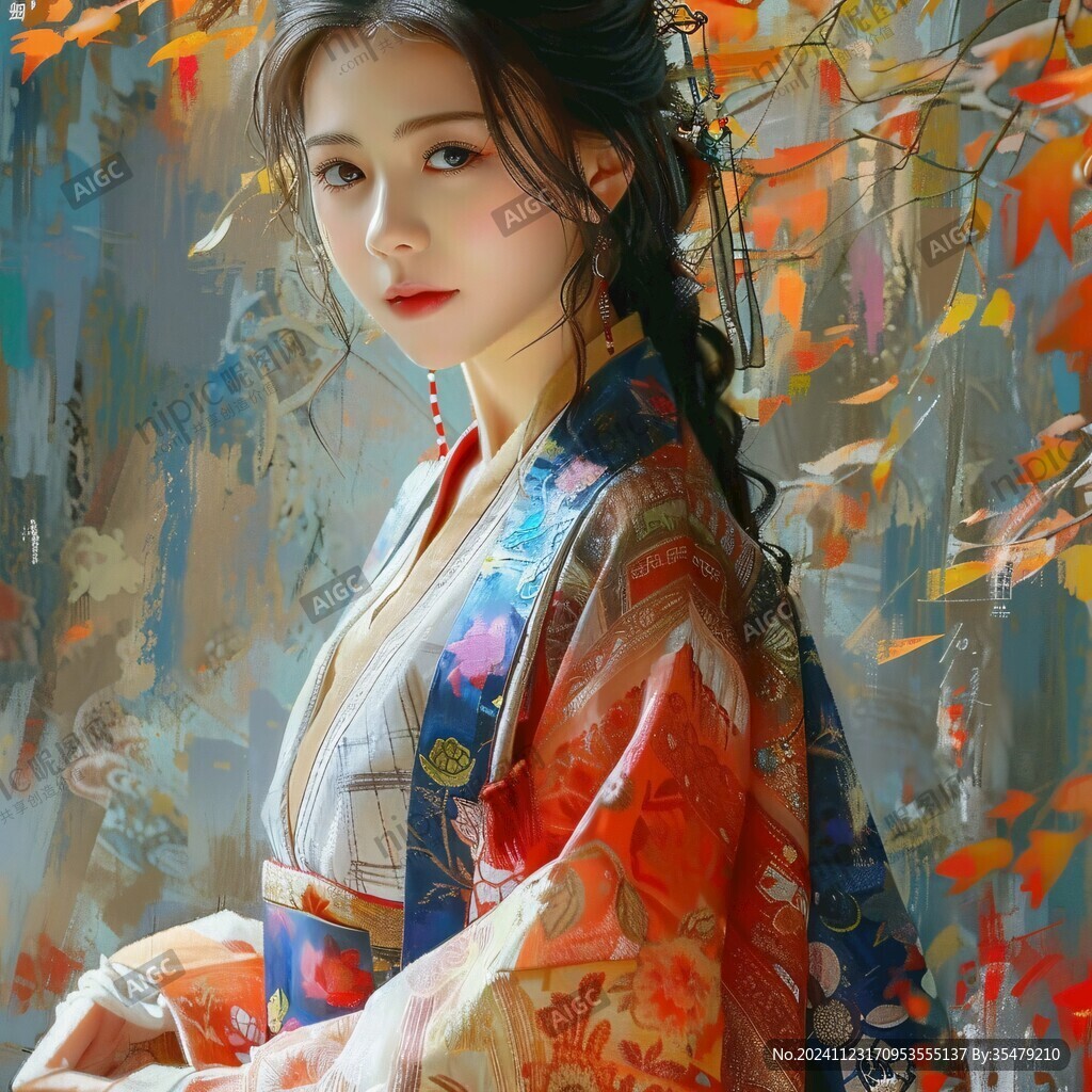汉服美人图