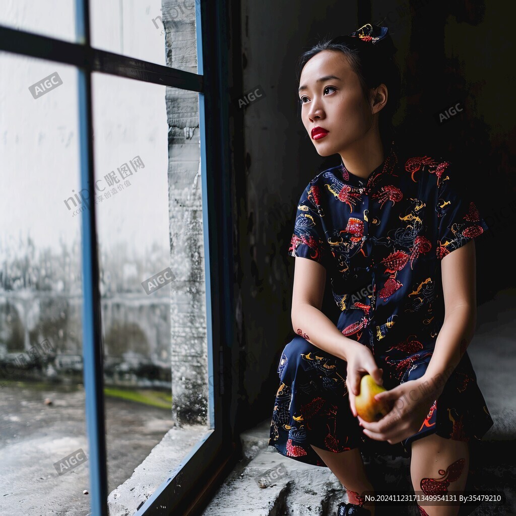 旗袍少女