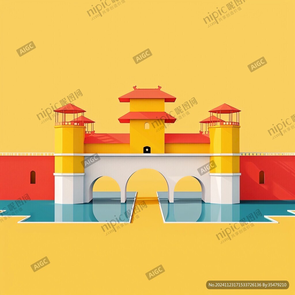 神武门插画