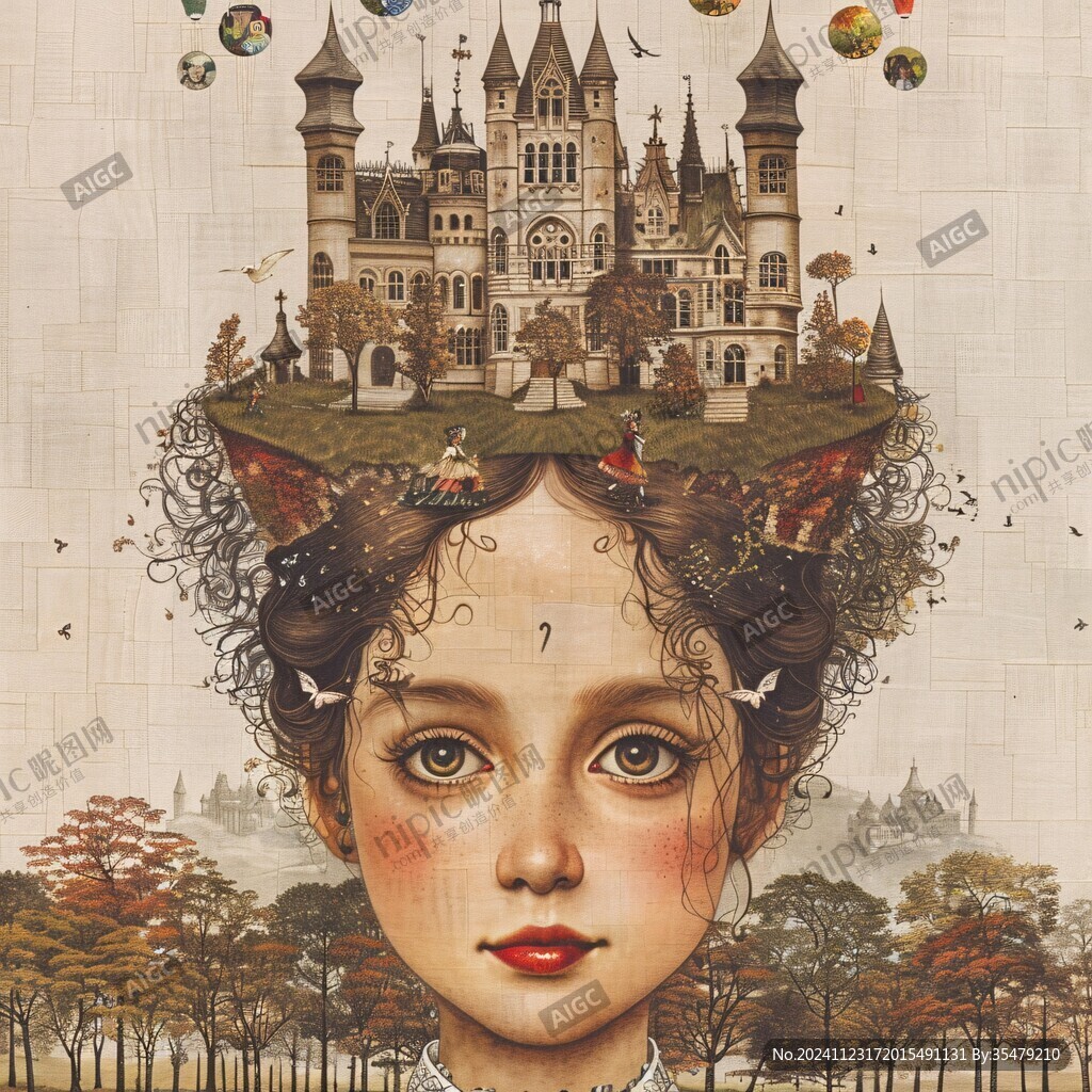 童话世界招贴画