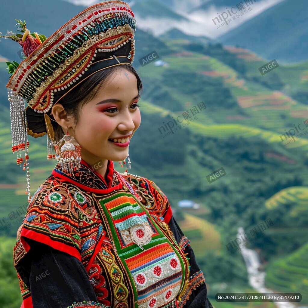 高山族姑娘