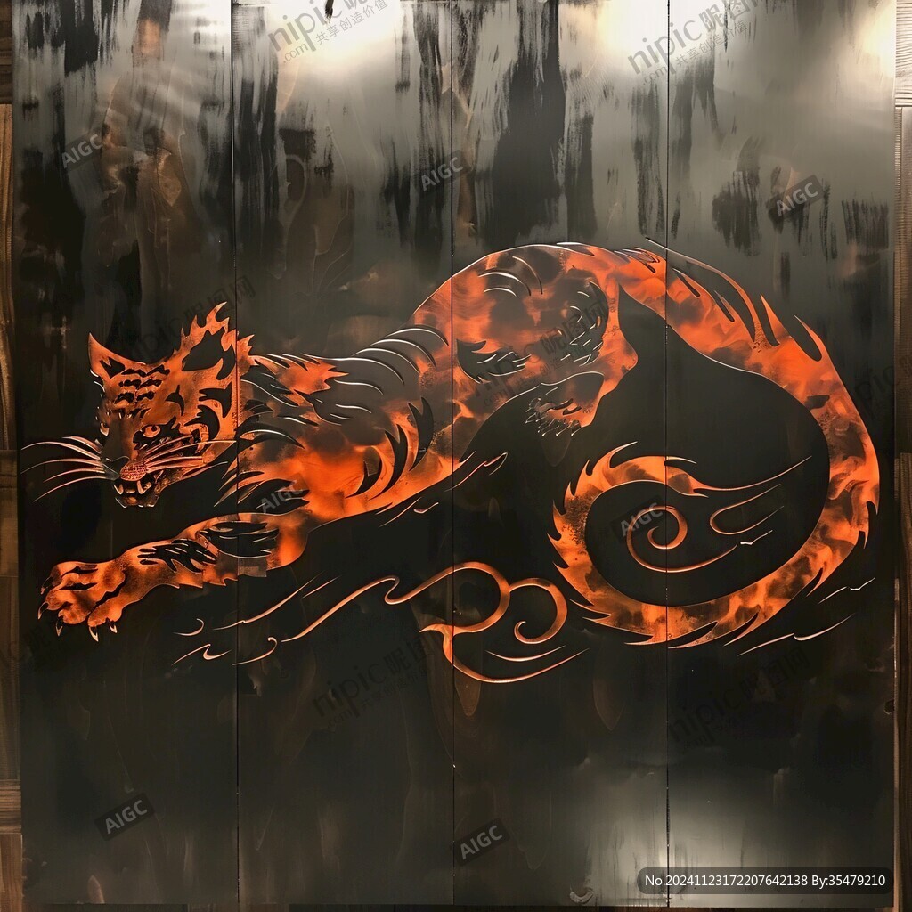 龙年玻璃贴纸