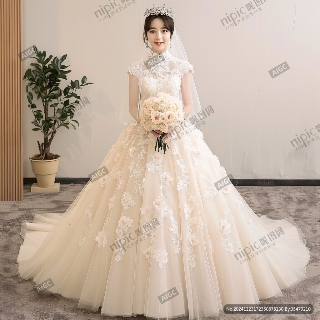 齐地婚纱礼服