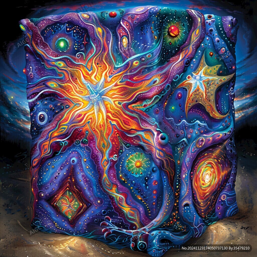 宇宙立体画