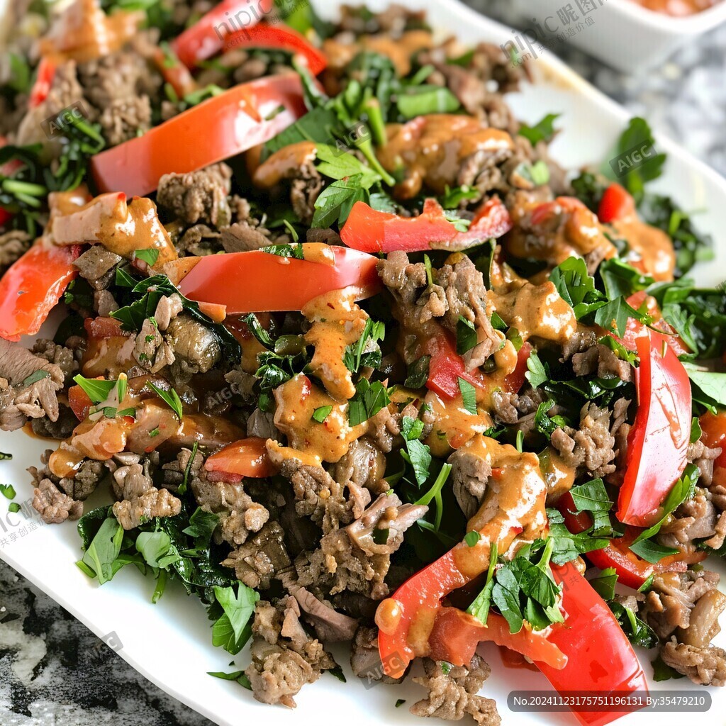 泰式紫苏炒牛肉
