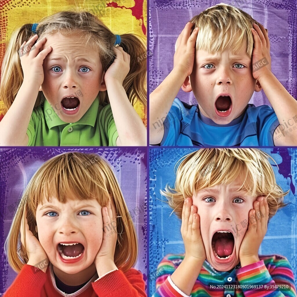 儿童喊叫