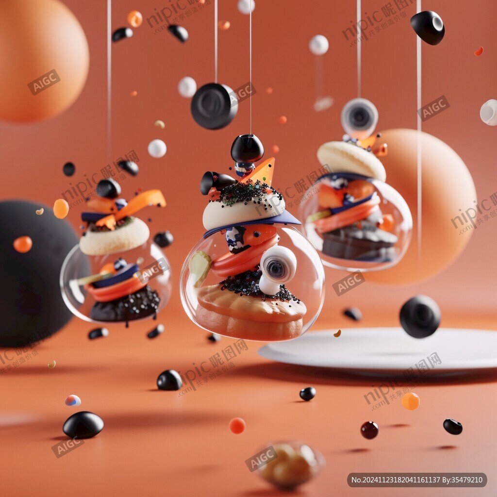 3d立体插画风格