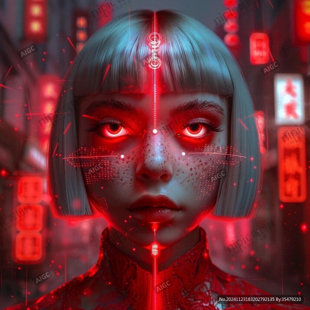 赛博朋克潮流人物