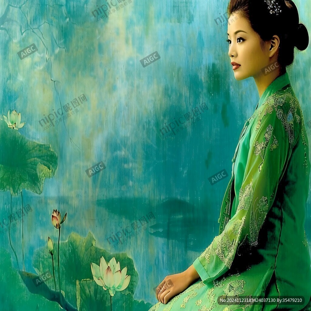 古典美女壁纸