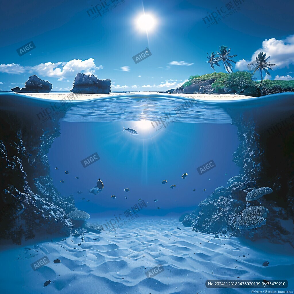立体画海底立体画