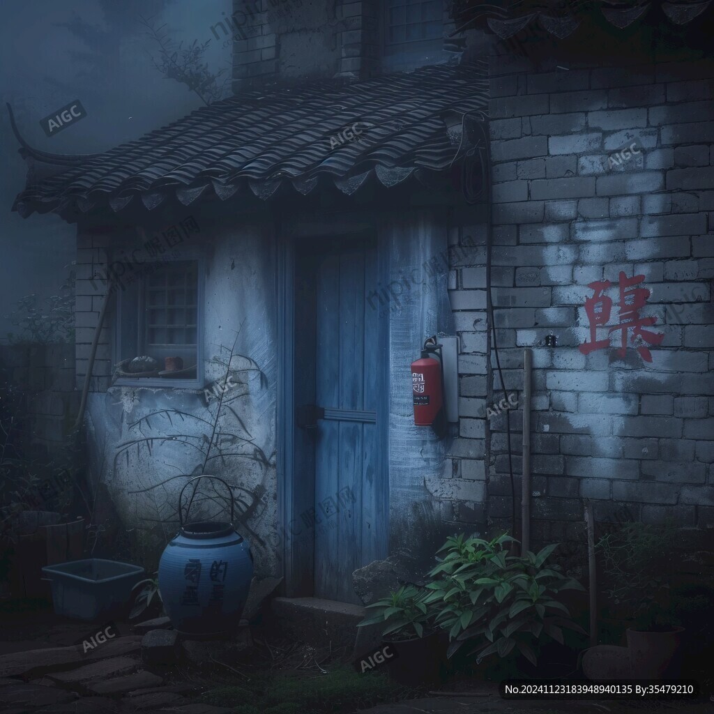 农家小院场景