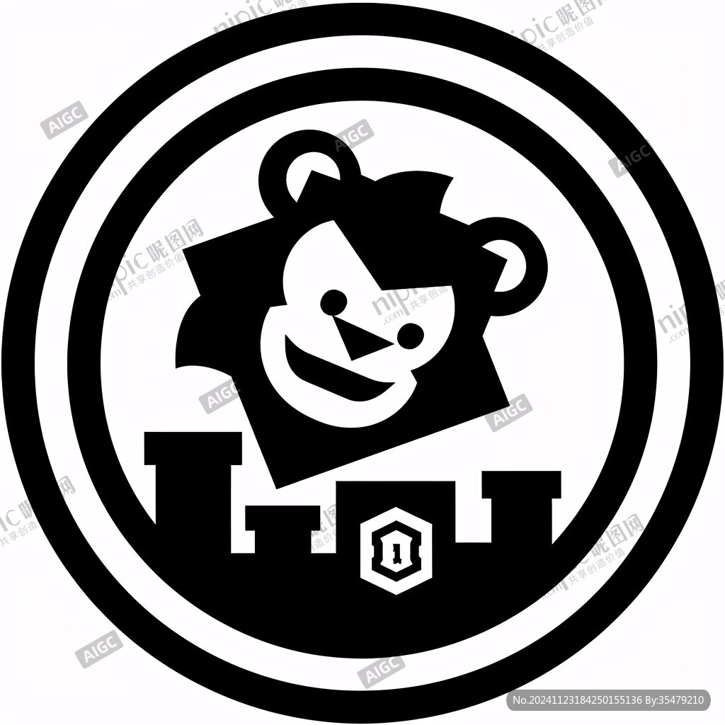 西装熊logo