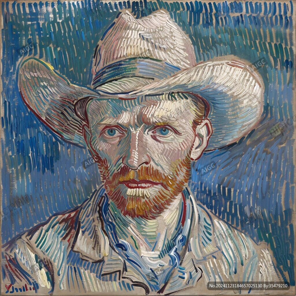 没有耳朵的梵高自画像