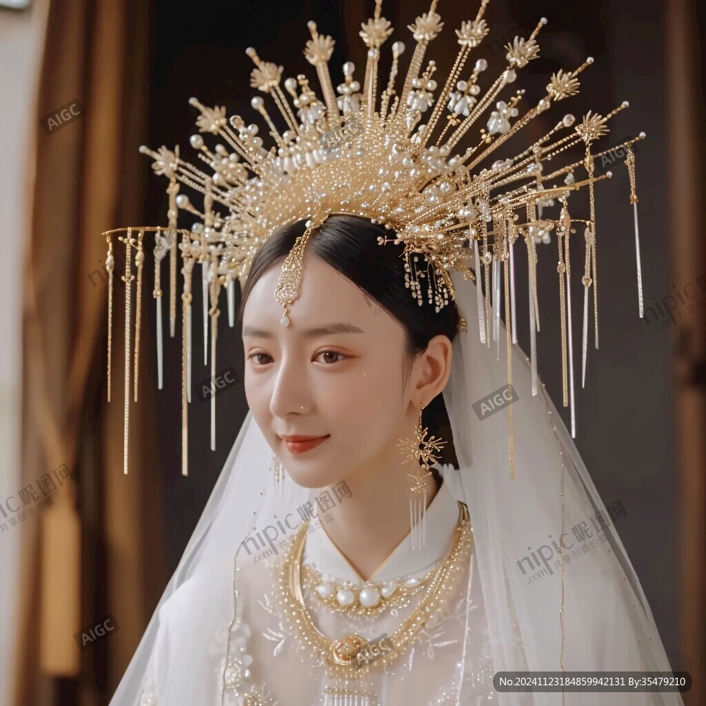 汉服秀禾装饰