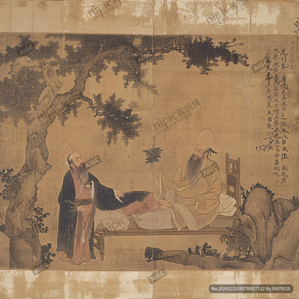 达摩祖师图全卷