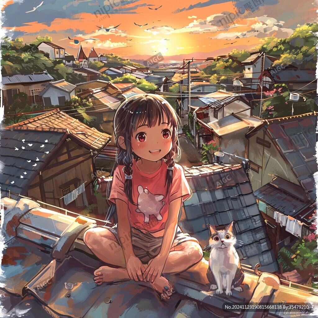 日系风插画
