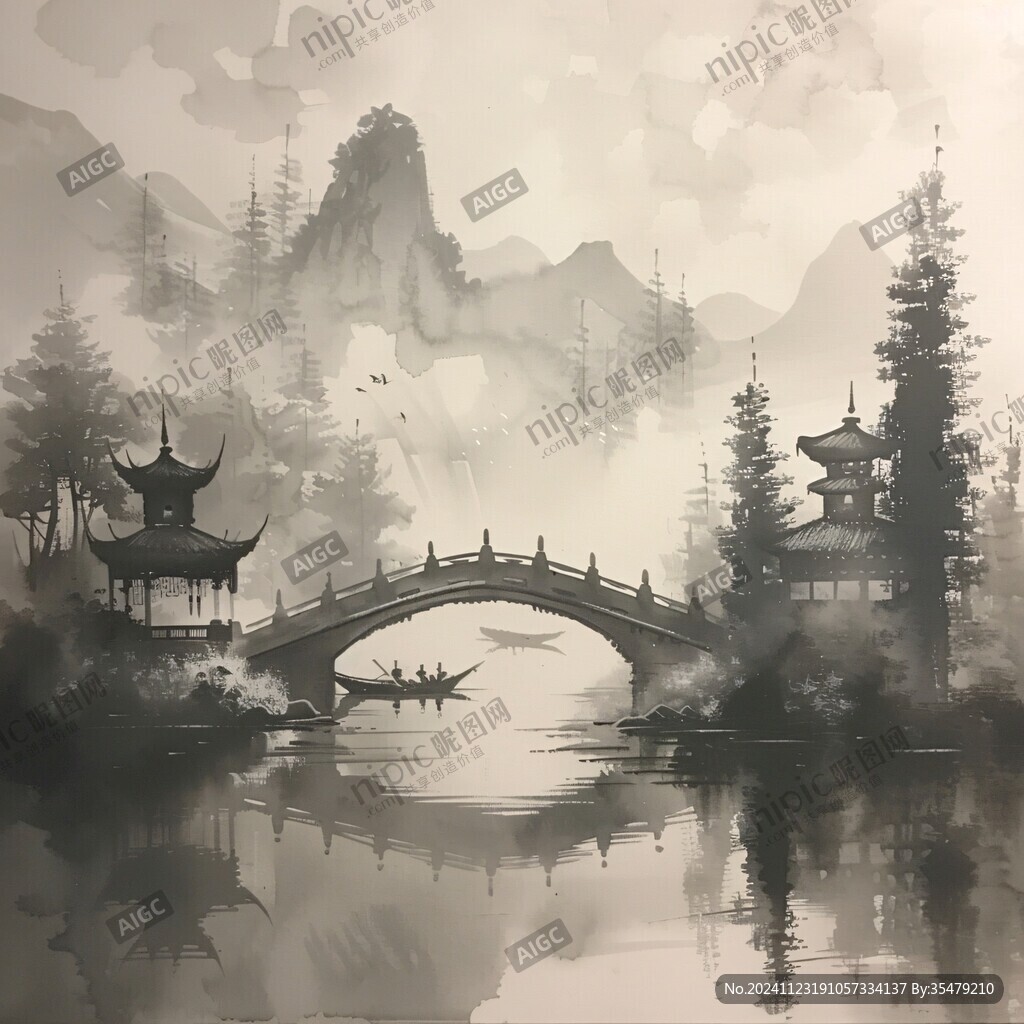 奈何桥插画