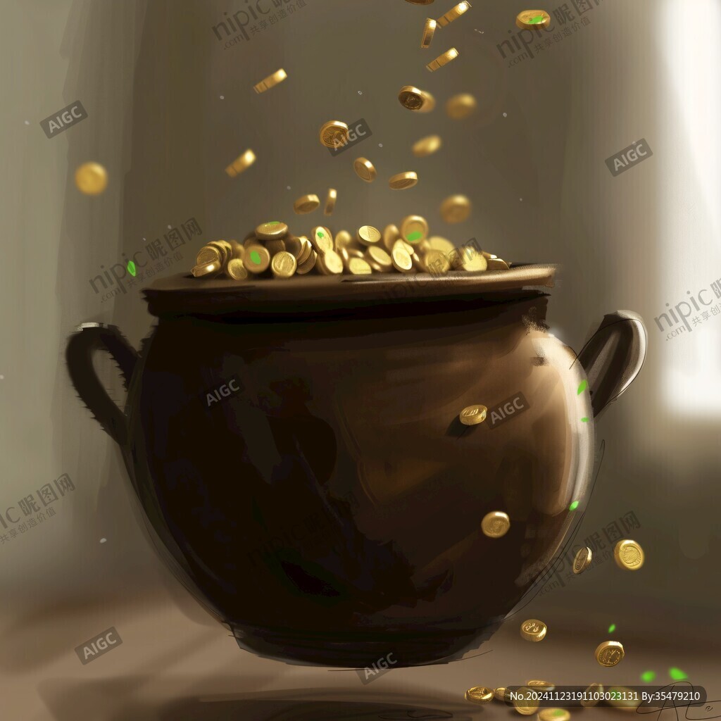 缸里面的金币