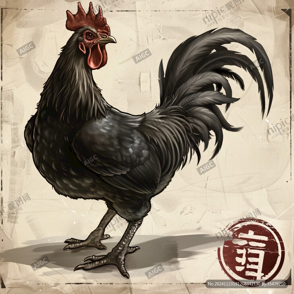 十二属相鸡
