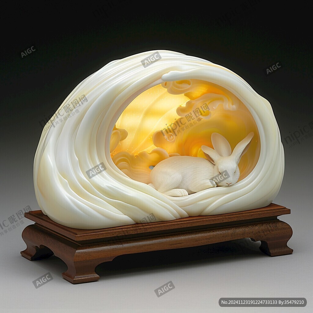 2023兔年雕塑小品