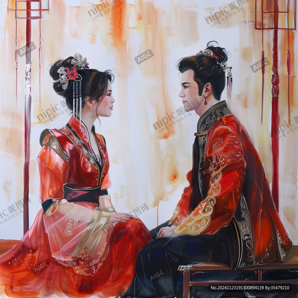 古风新郎新娘