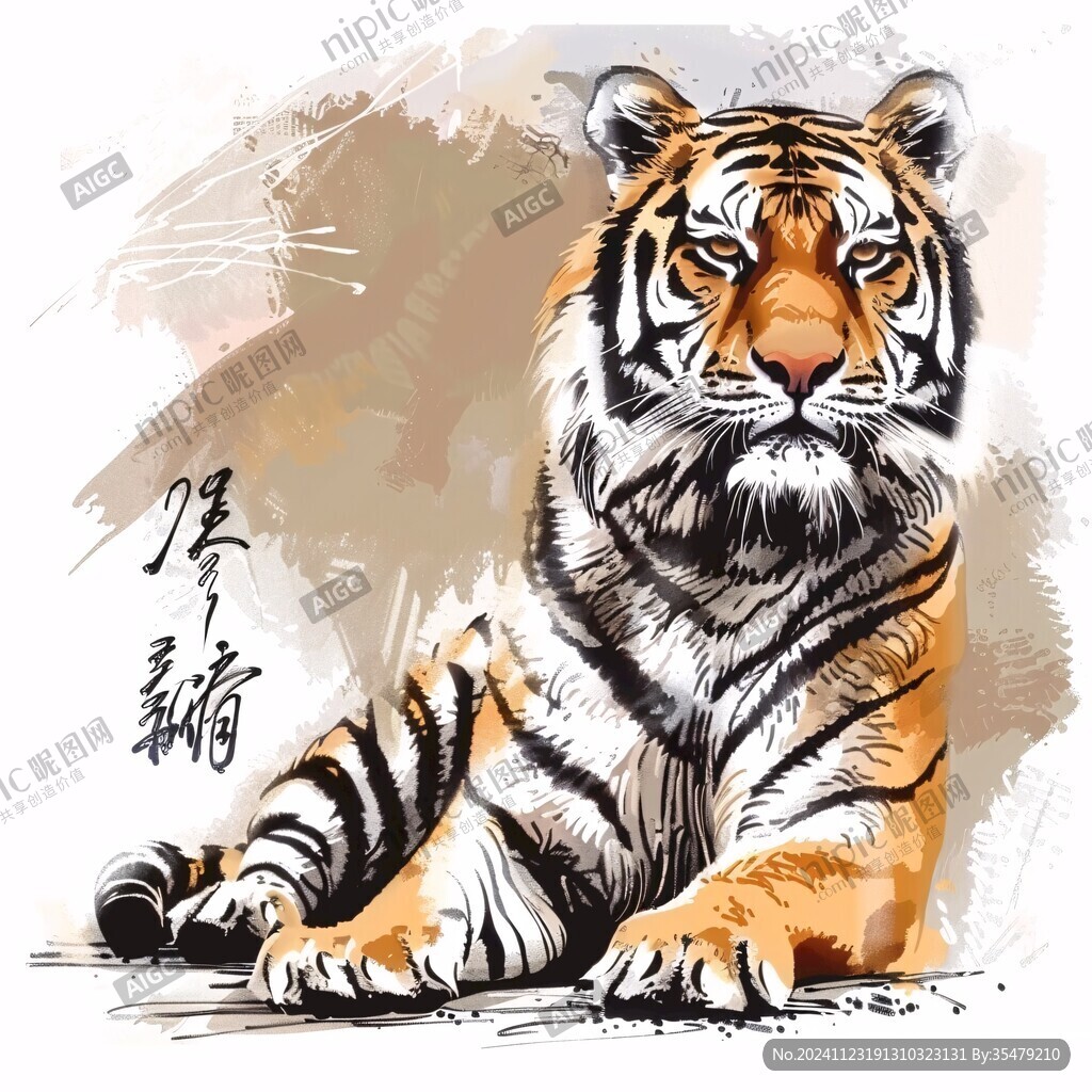 手绘阿虎