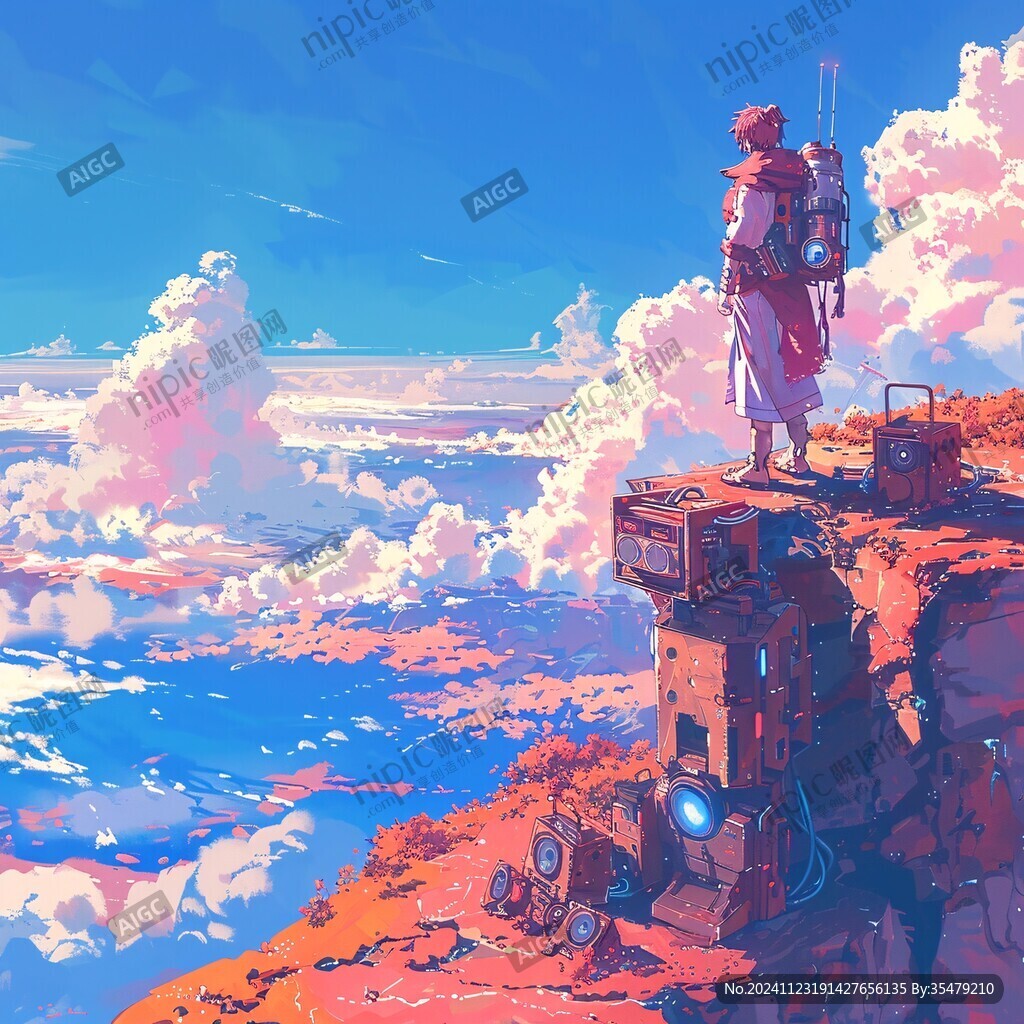 科幻插画风